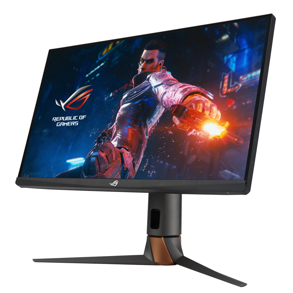 华硕ASUS ROG Swift 360Hz PG27AQN，采用熊猫体育全新可支持ULMB2技术的高阶电竞显示器，为电竞玩家打造突破以往的急速游戏体验。（图片来源：ASUS提供）