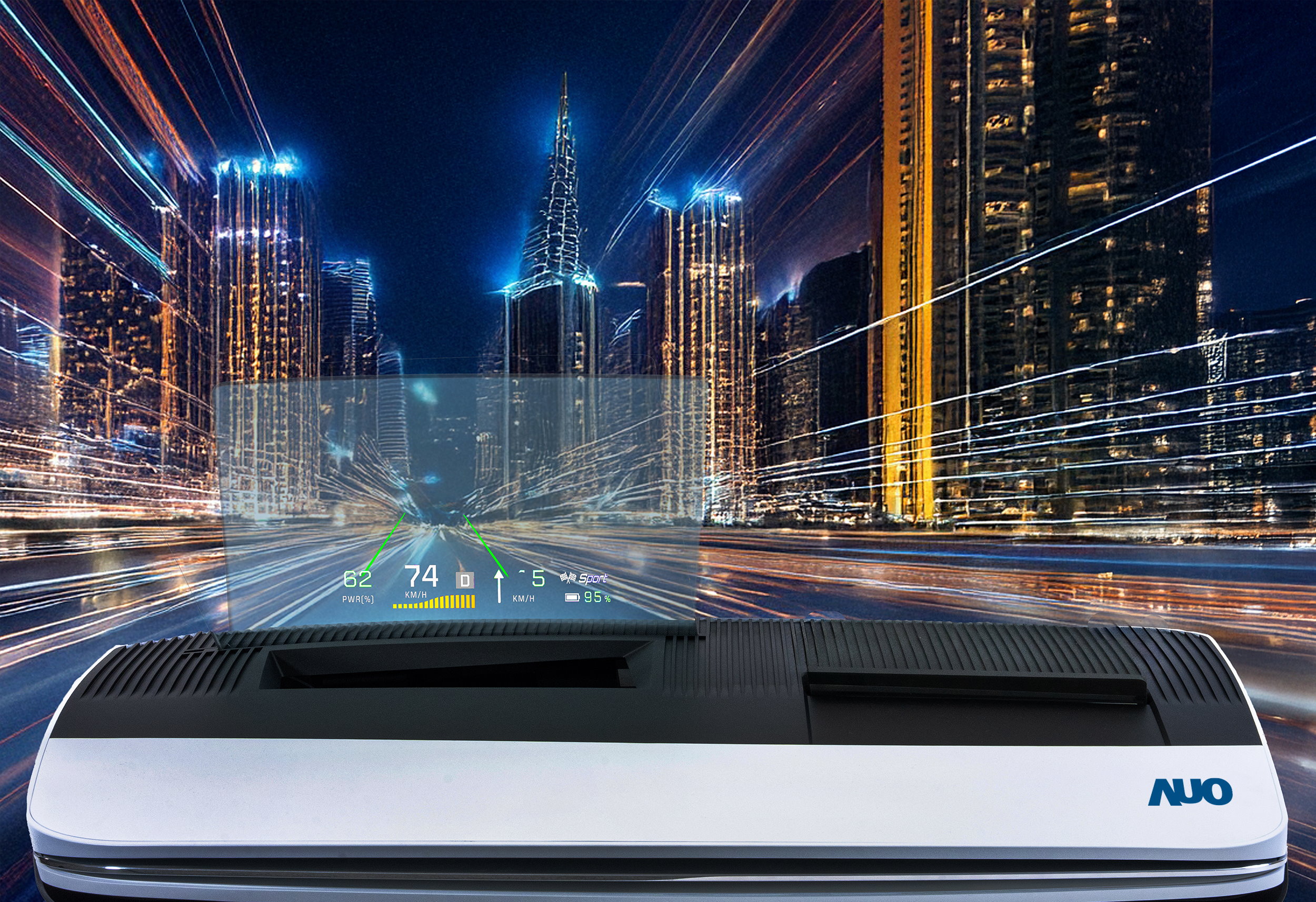 友達推出13吋Micro LED抬頭顯示器，提供高入眼亮度、高色彩飽和度的顯示品質，在陽光下或黑暗中都清晰可見，並利用Micro LED模組體積小的優勢，解決車用空間有限的痛點