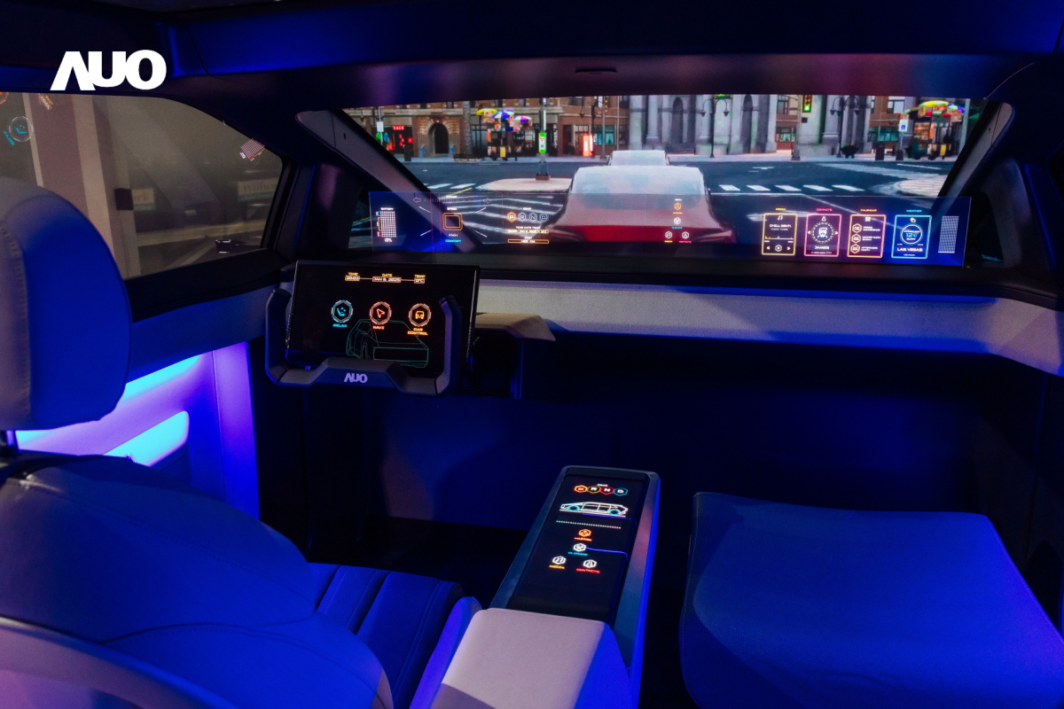 「友達智慧座艙2025」以使用者體驗為核心，運用Micro LED顯示科技為基礎搭配AI創新應用，打造沉浸、互動的座艙體驗，獲得台灣精品銀質獎