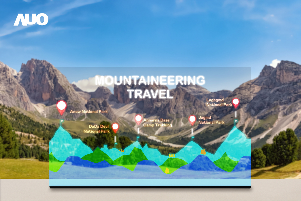 友達「177吋高透明度Micro LED顯示器」獲得台灣精品銀質獎，打破視野與空間的限制，適合應用於智慧零售、文物展示、創新廣告與智慧移動等場域